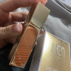 MUGLER alien goddness empty purse spray to refill